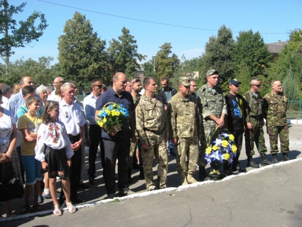 Побратими вшанували пам’ять загиблого в АТО Олександра Суліцького2